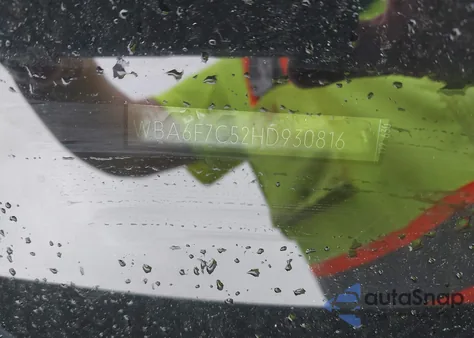 2017 BMW 650I xDrive из США, поврежденный, VIN WBA6F7C52HD930816